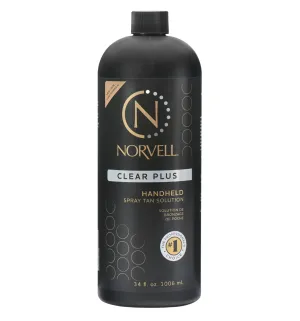 Professional Handheld Spray Tan Solution, Clear Plus 34 oz.