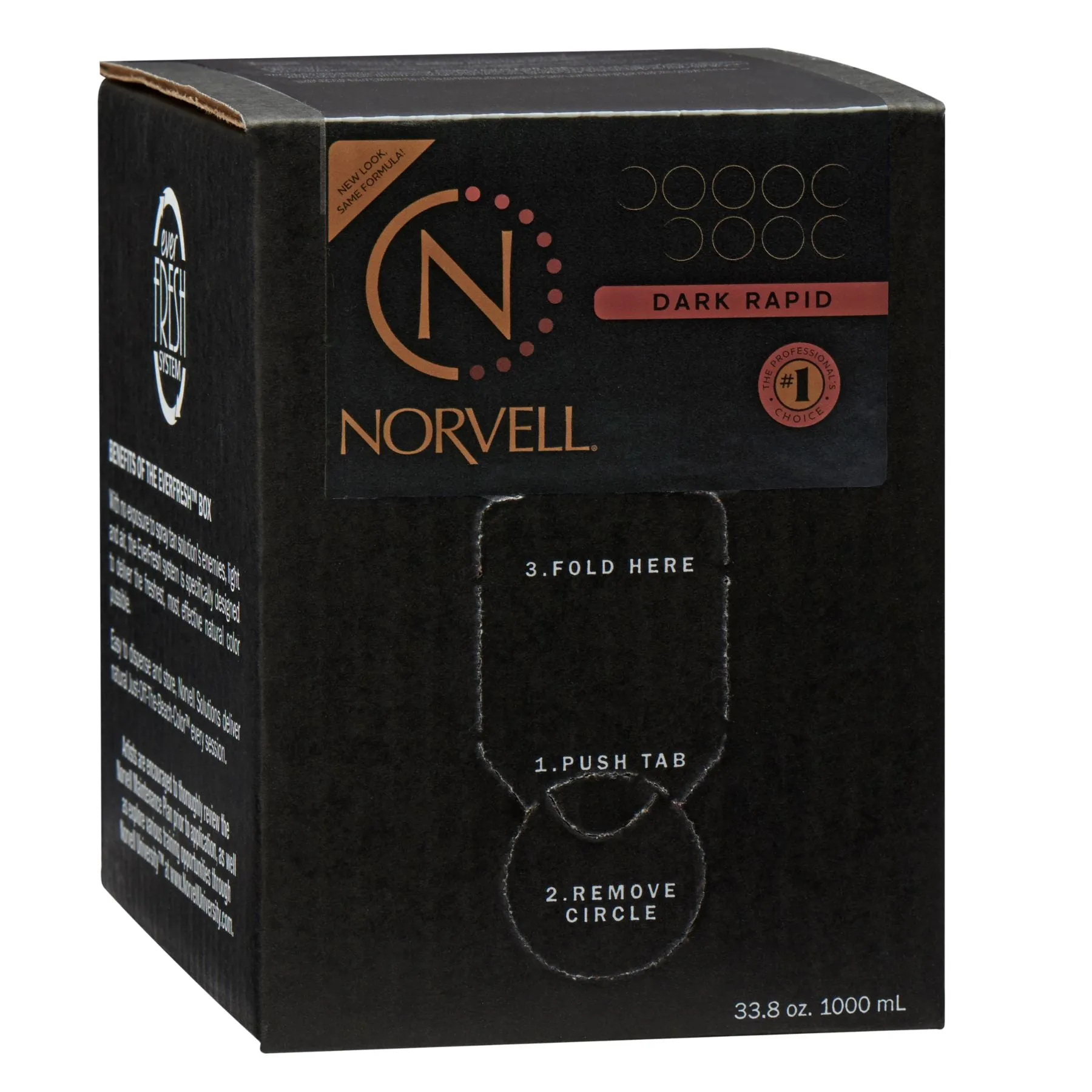 Professional Handheld Spray Tan Solution, Dark Rapid