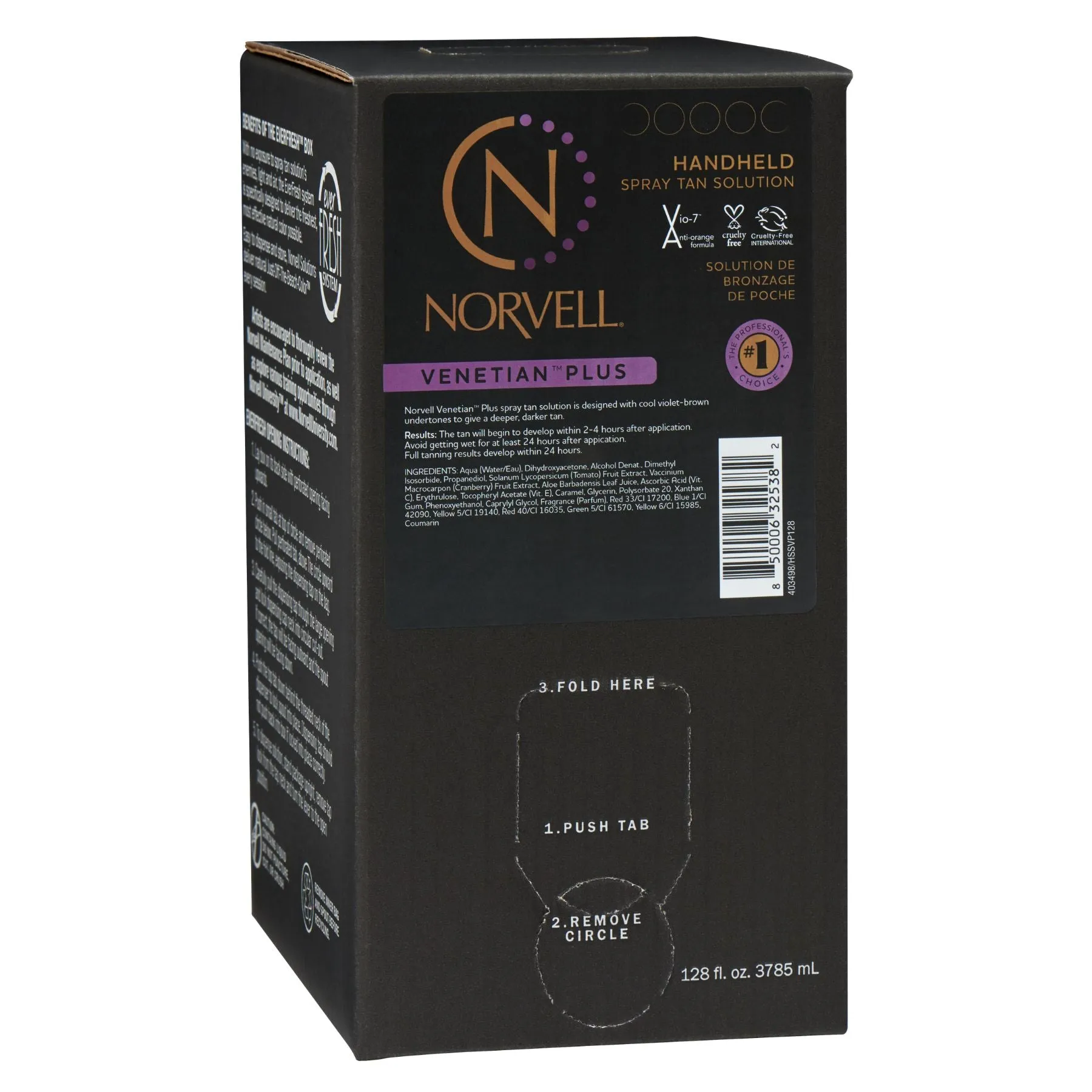 Professional Handheld Spray Tan Solution, Venetian Plus