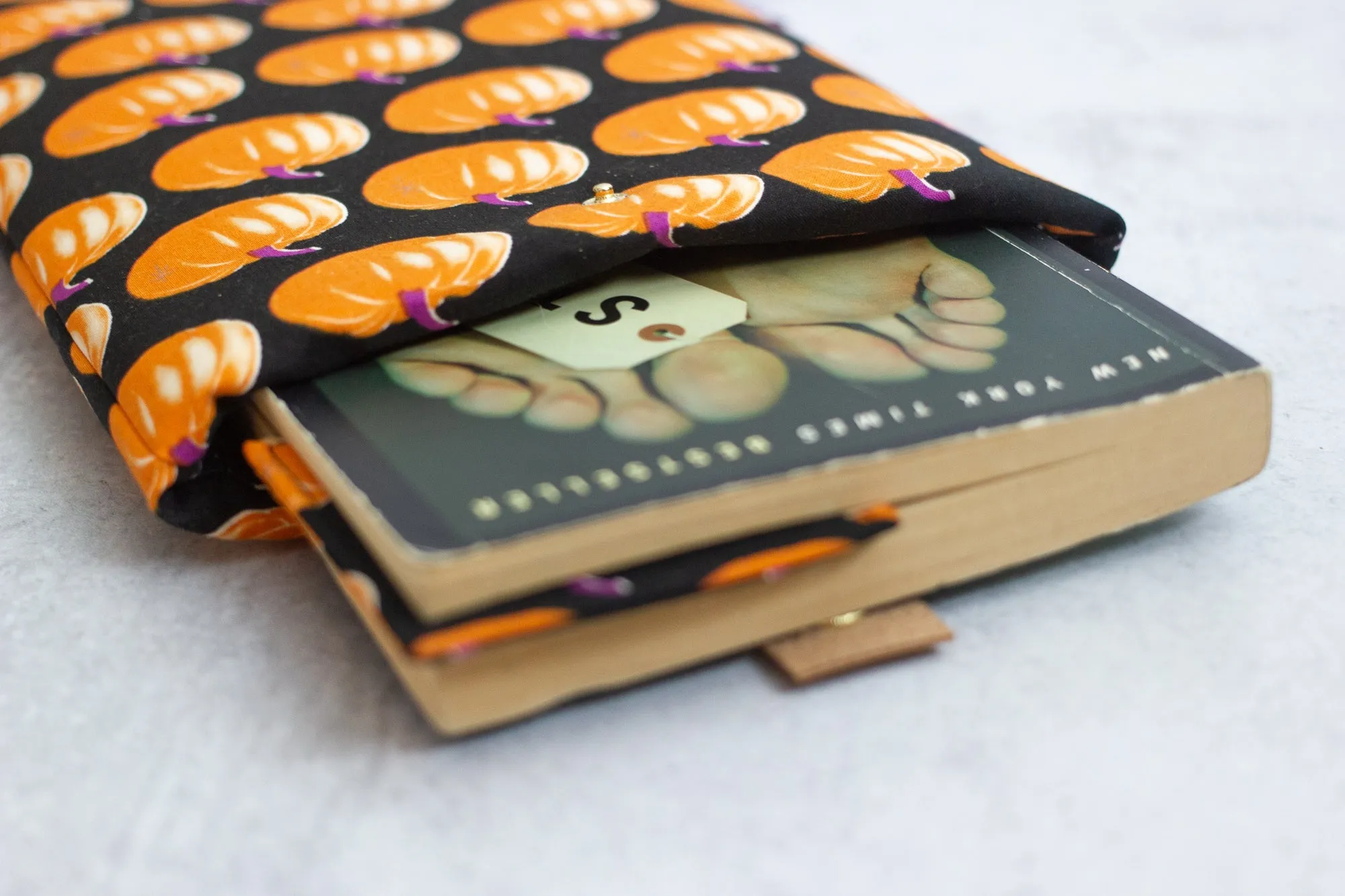 Pumpkin Book Sleeve
