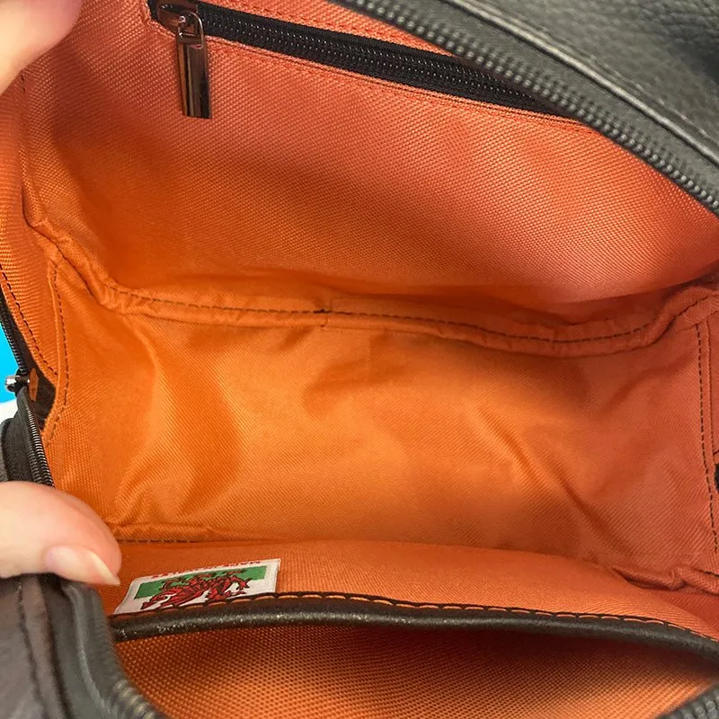 Pumpkin Bowler Handbag