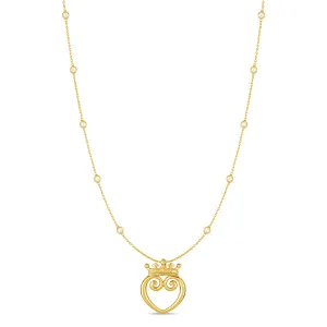 Queen of Hearts Solid 18K - Medium