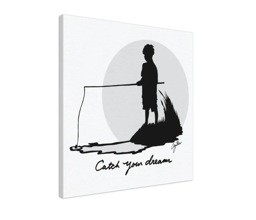 "Catch Your Dreams" Canvas