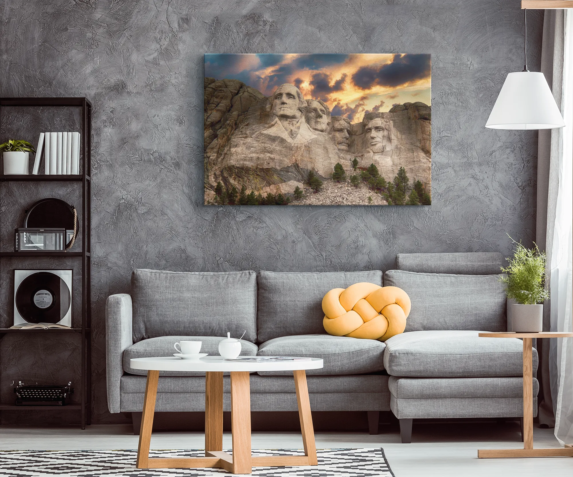 "Mount Rushmore" Canvas