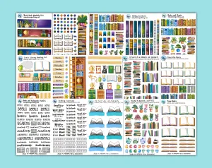 Reading Journal Sticker Bundle