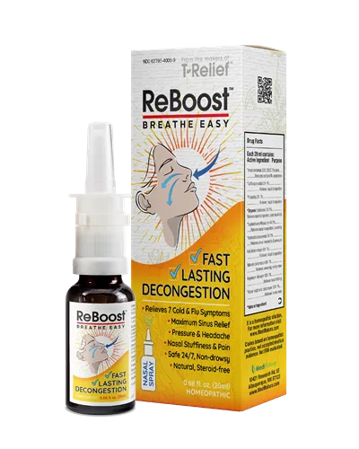 ReBoost Decongestion Echinacea  6 Nasal Spray