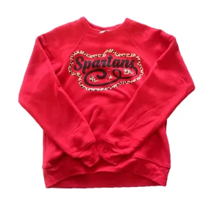 Red Spartan Leopard Script Crew