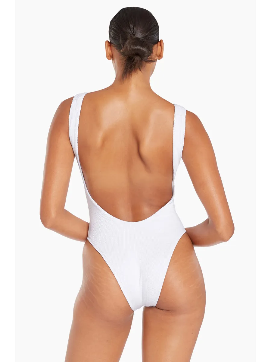 Reese One Piece in White Ecotex