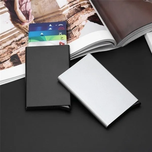 RFID Blocking Mens Credit Card Automatic Card Sets