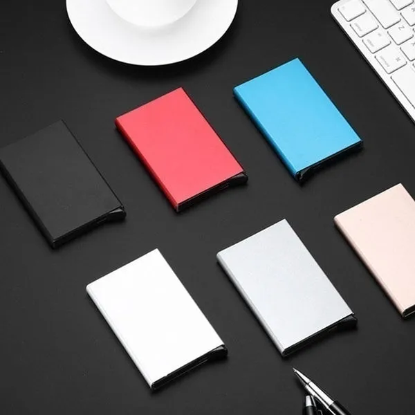 RFID Blocking Mens Credit Card Automatic Card Sets
