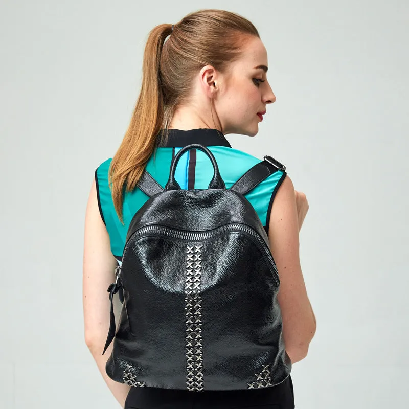 Rivet Balck Women's Backpack