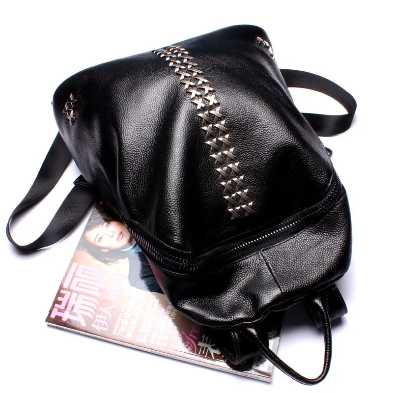 Rivet Balck Women's Backpack
