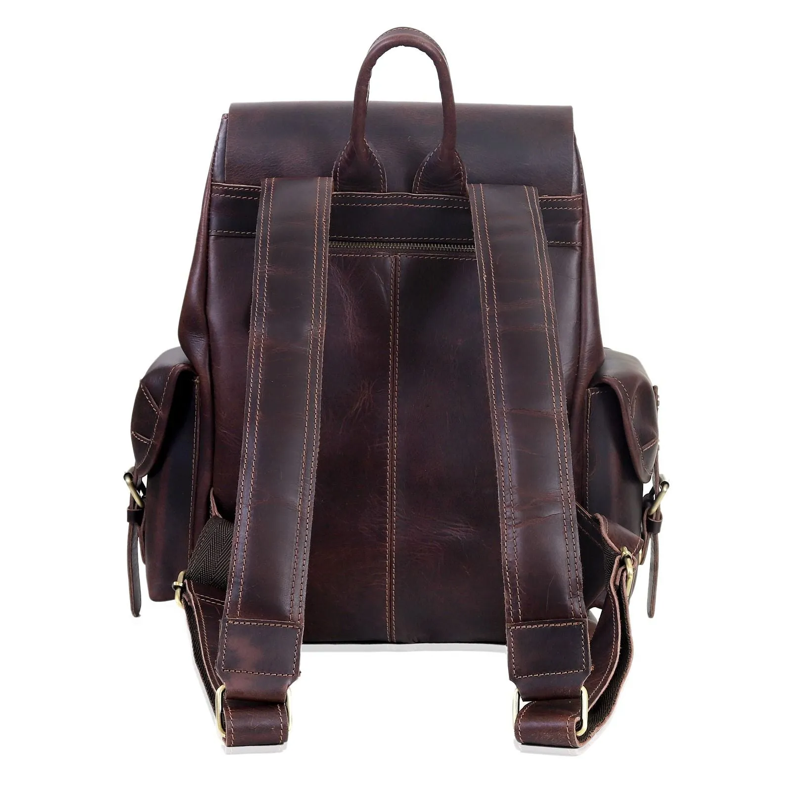 Robin Buffalo Leather Backpack