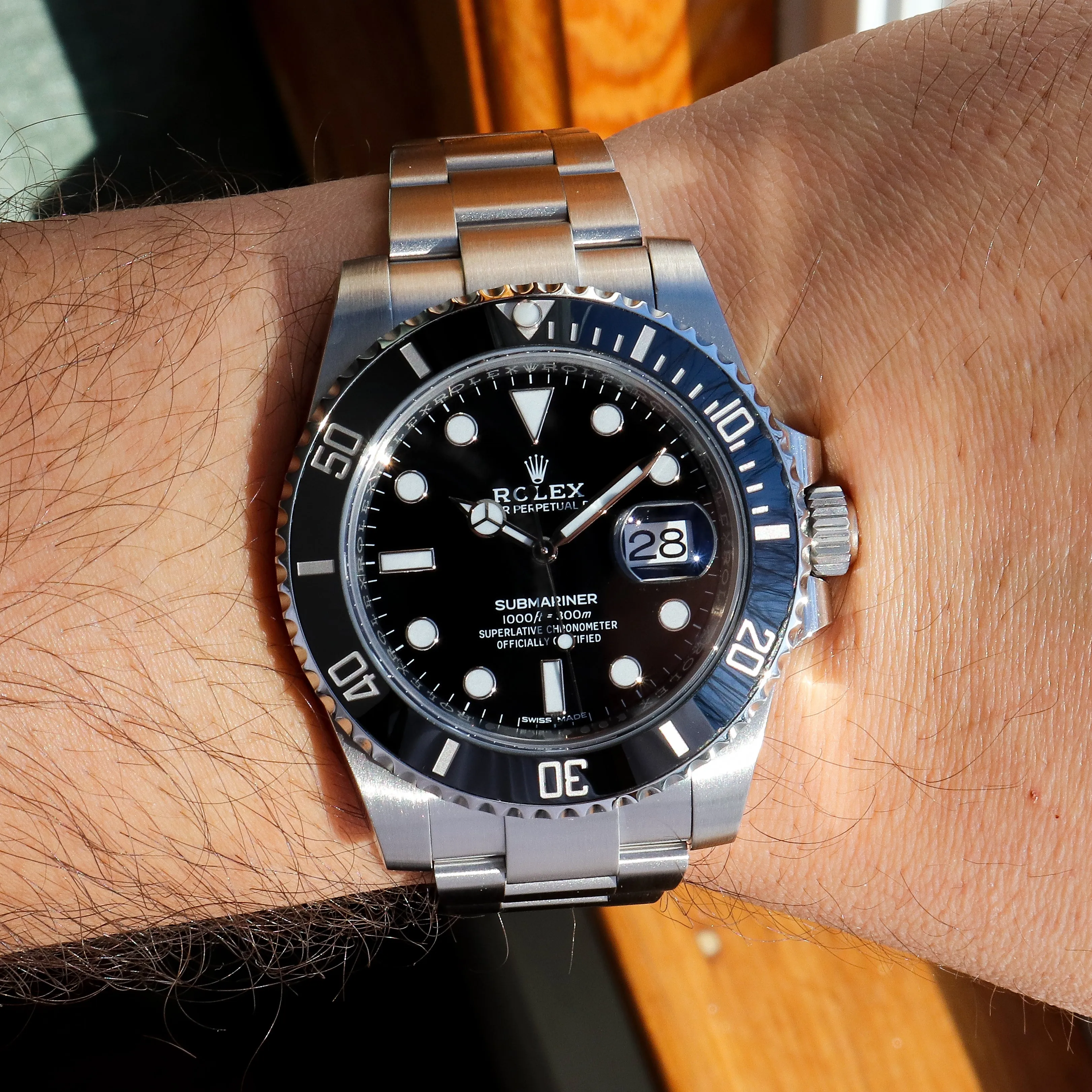 Rolex Submariner Date 116610LN 2018 Full Set Black Steel 40 mm