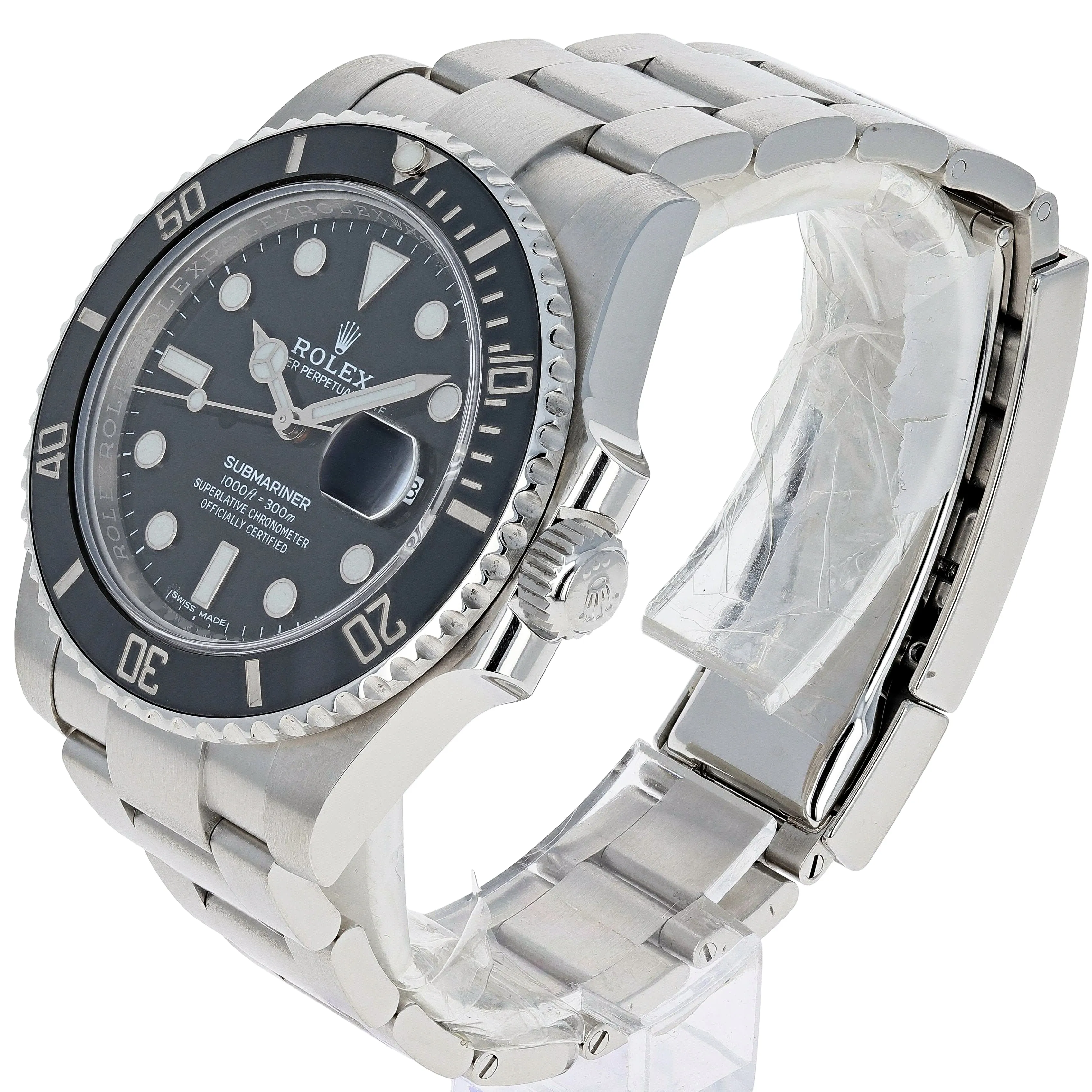 Rolex Submariner Date 116610LN 2018 Full Set Black Steel 40 mm