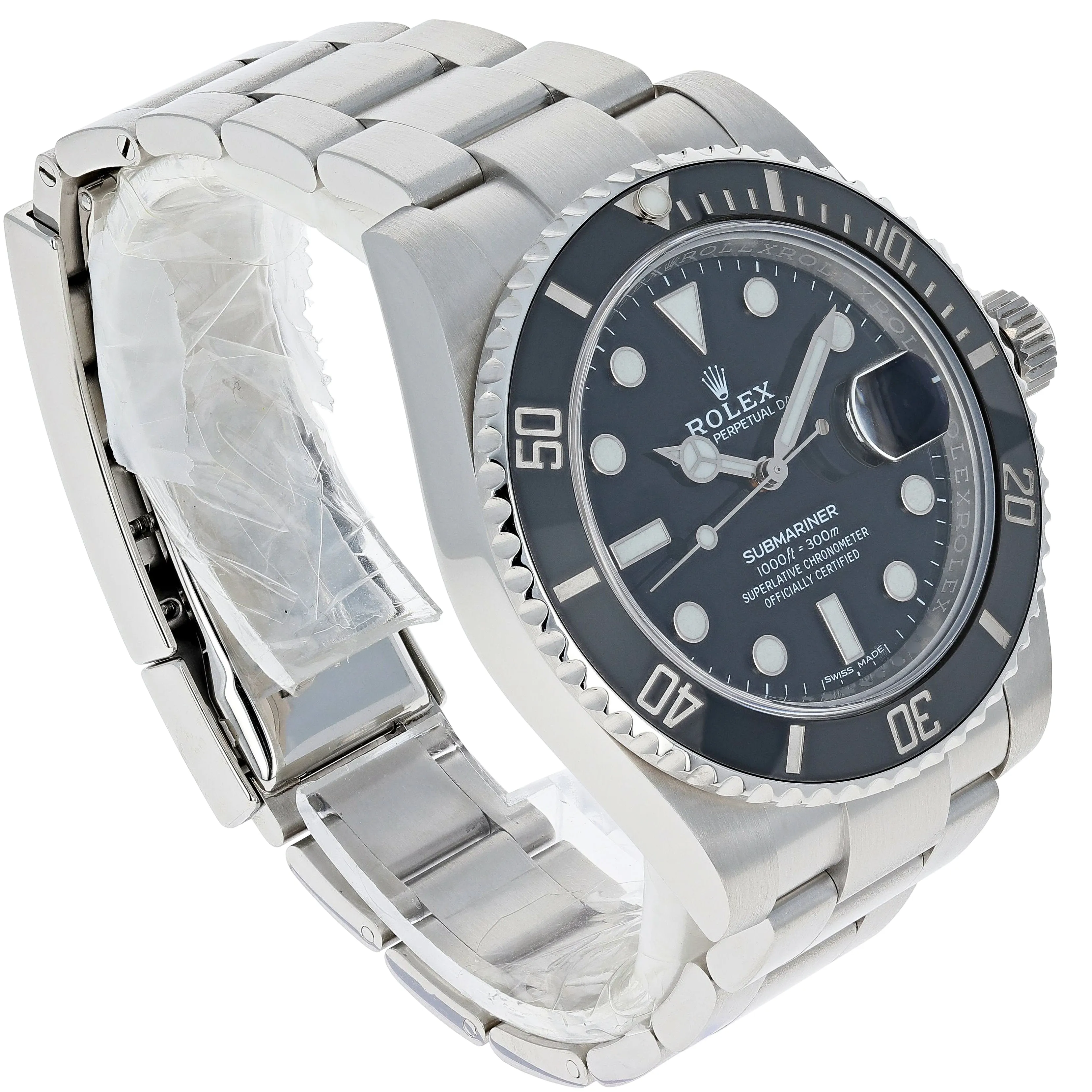 Rolex Submariner Date 116610LN 2018 Full Set Black Steel 40 mm