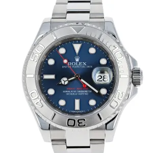 Rolex Yacht-Master 116622 Blue 2014 Full Set Oyster Steel 40 mm
