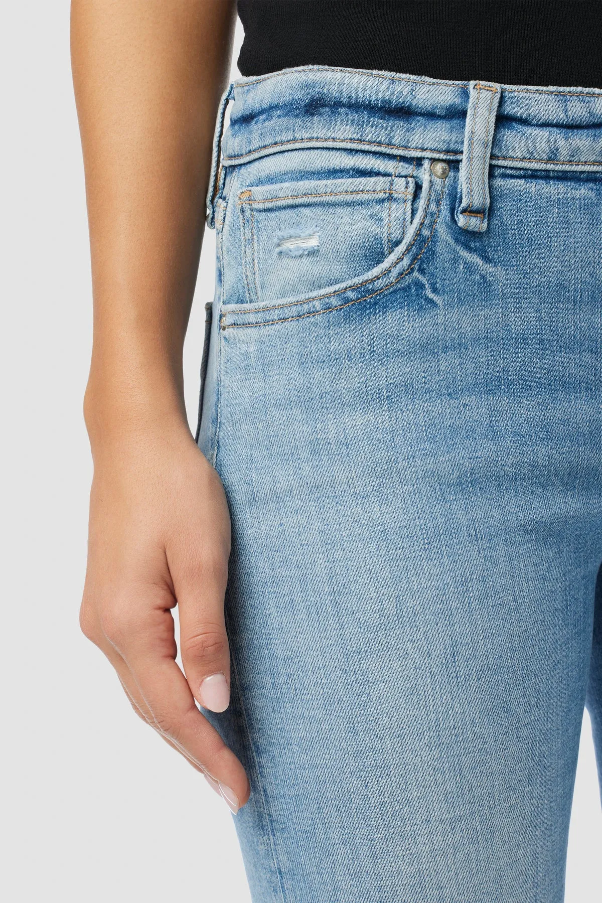 Rosie High-Rise Wide Leg Ankle Jean