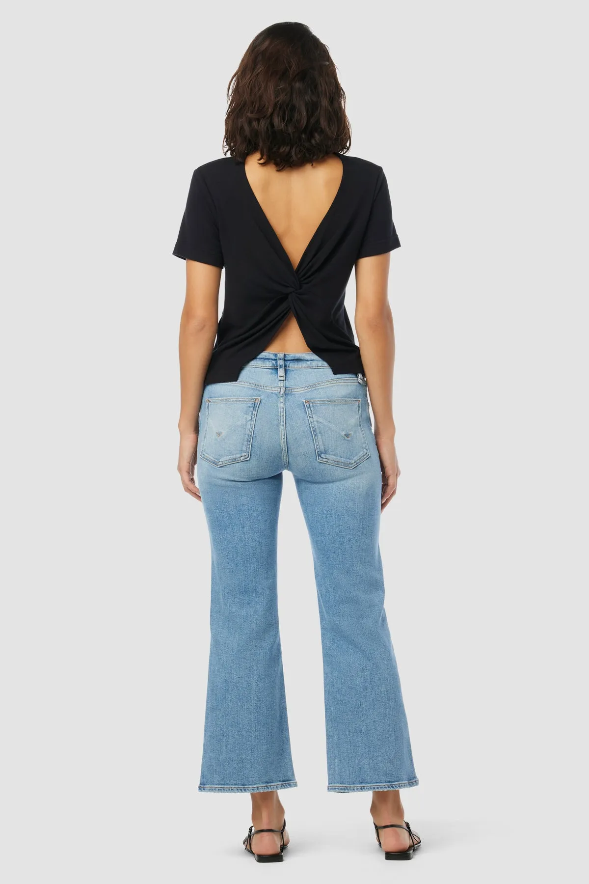 Rosie High-Rise Wide Leg Ankle Jean