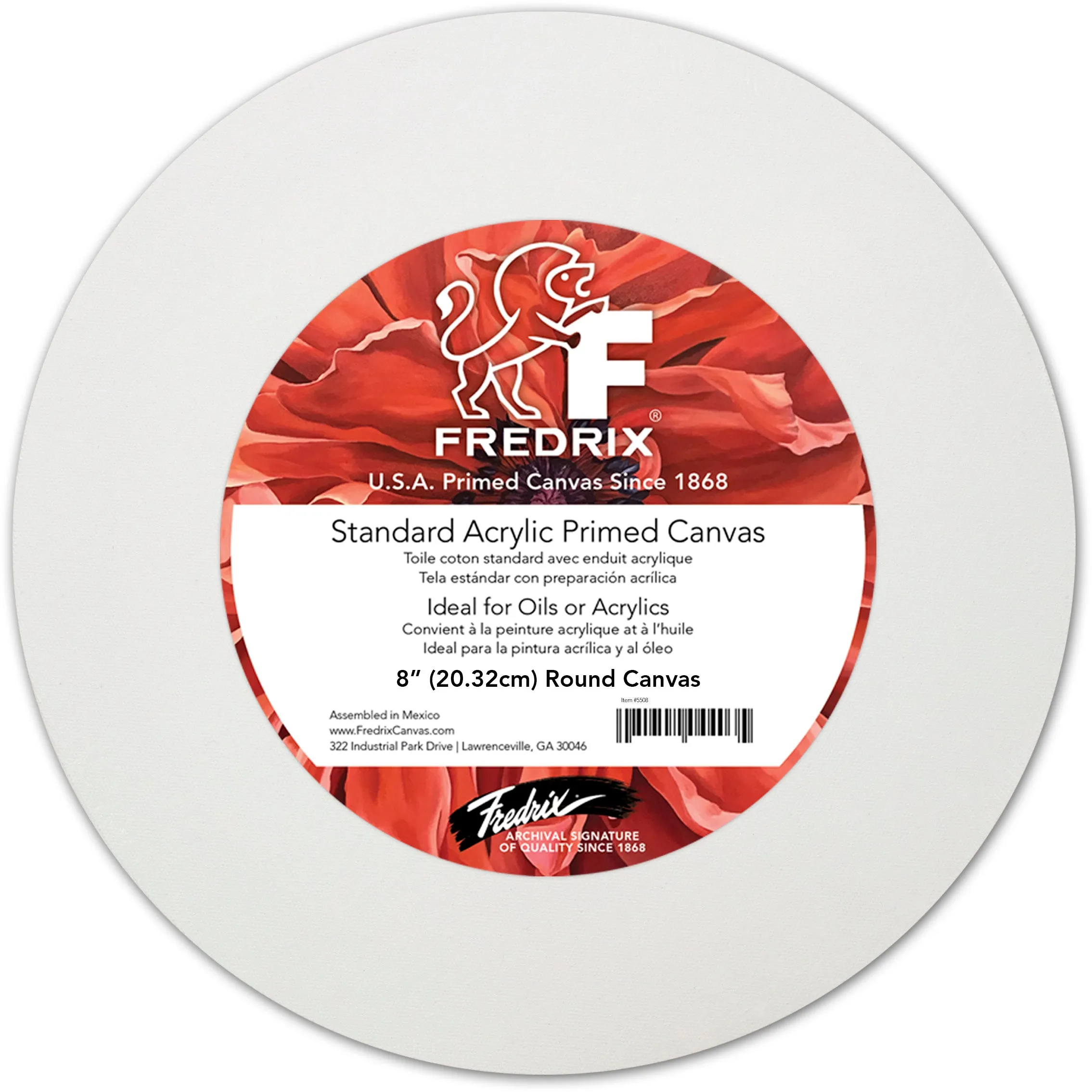 Round Standard Canvas
