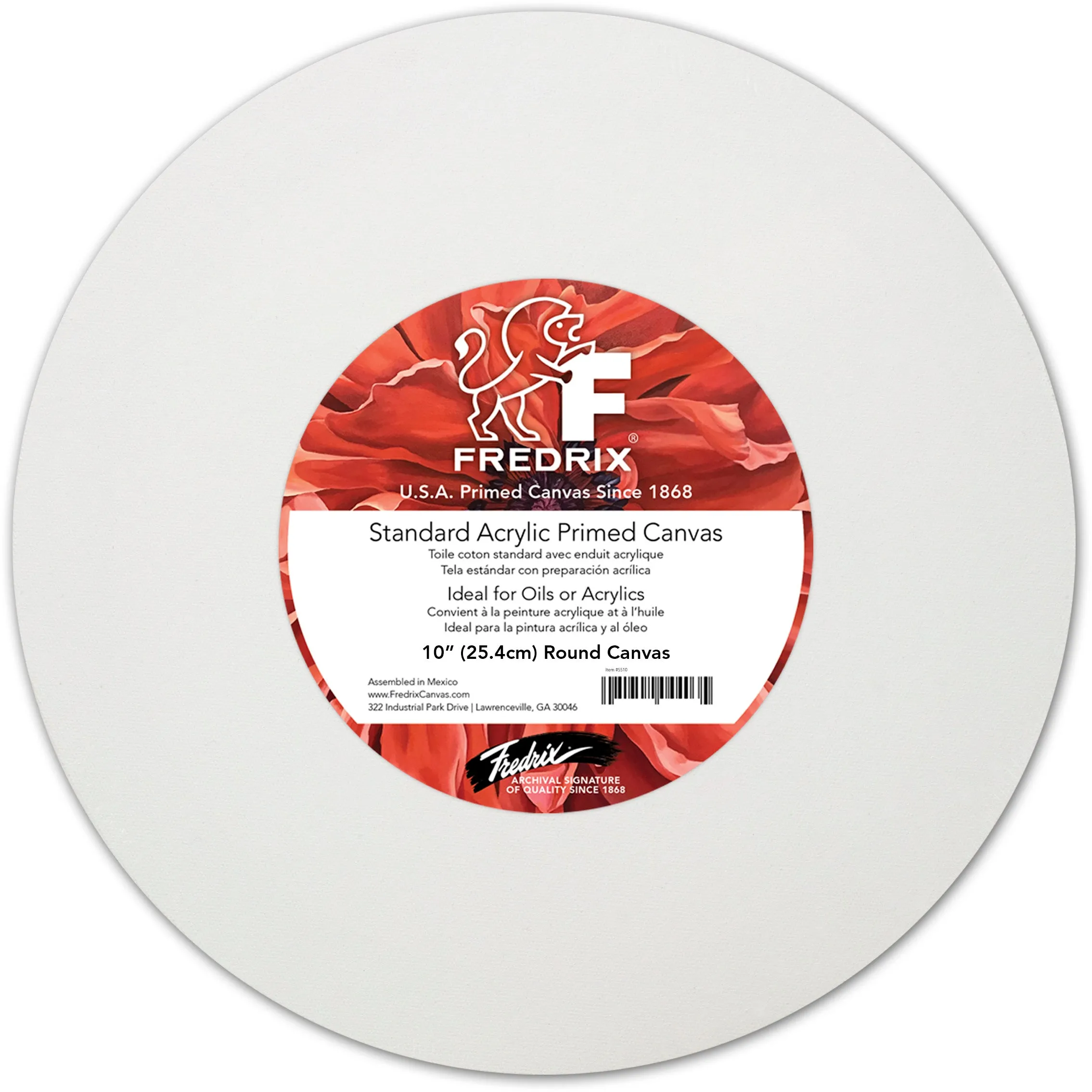 Round Standard Canvas