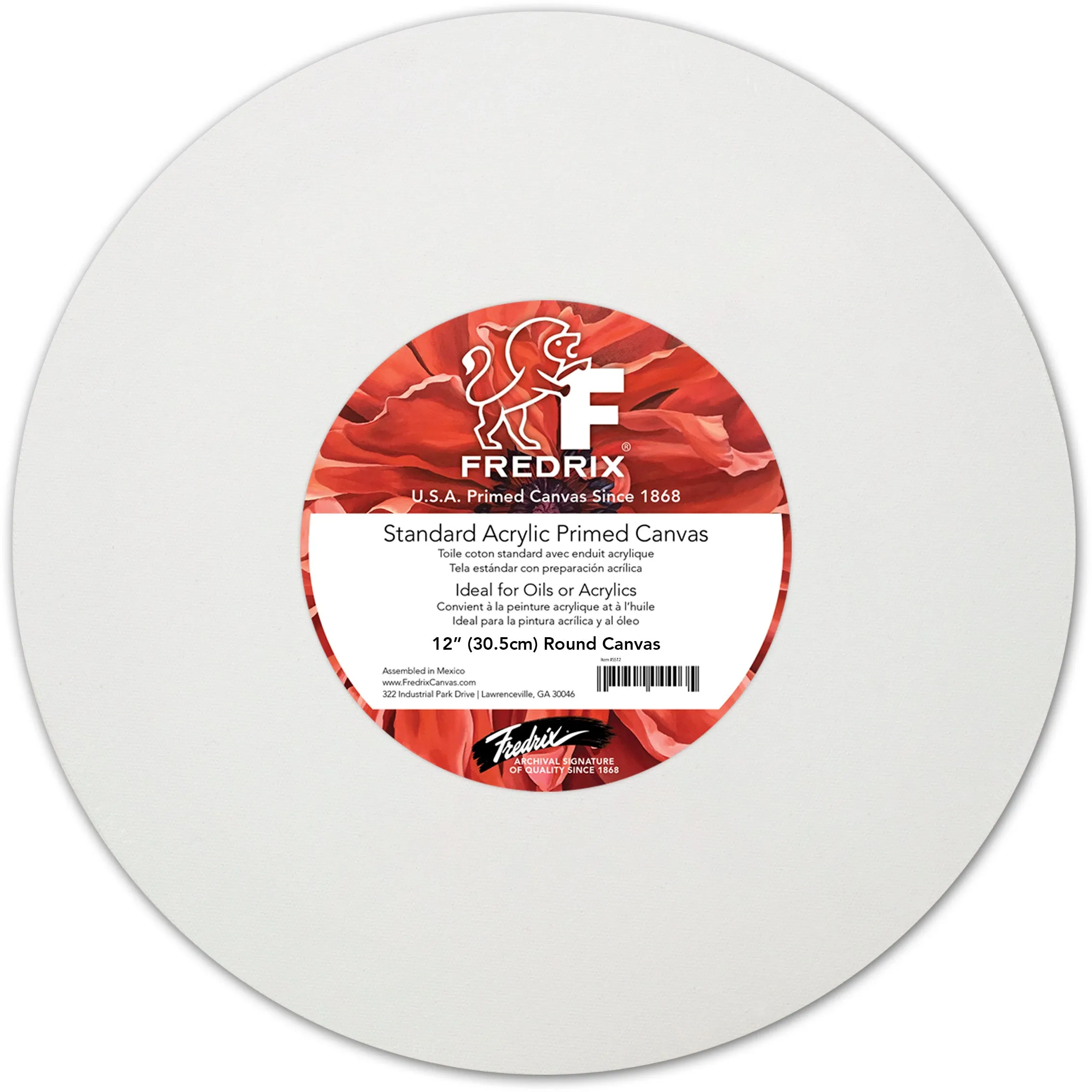 Round Standard Canvas