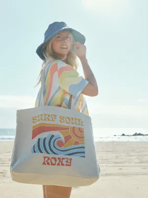 ROXY Summer Flower Bag - Natural