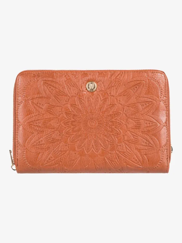 Roxy Womens Magic Happens Wallet - Brown