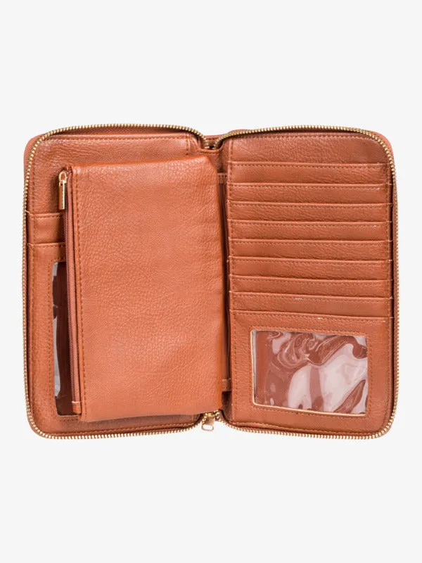 Roxy Womens Magic Happens Wallet - Brown
