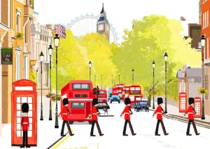 Royal Guard Note Card Wallet | London-Inspired Stationery