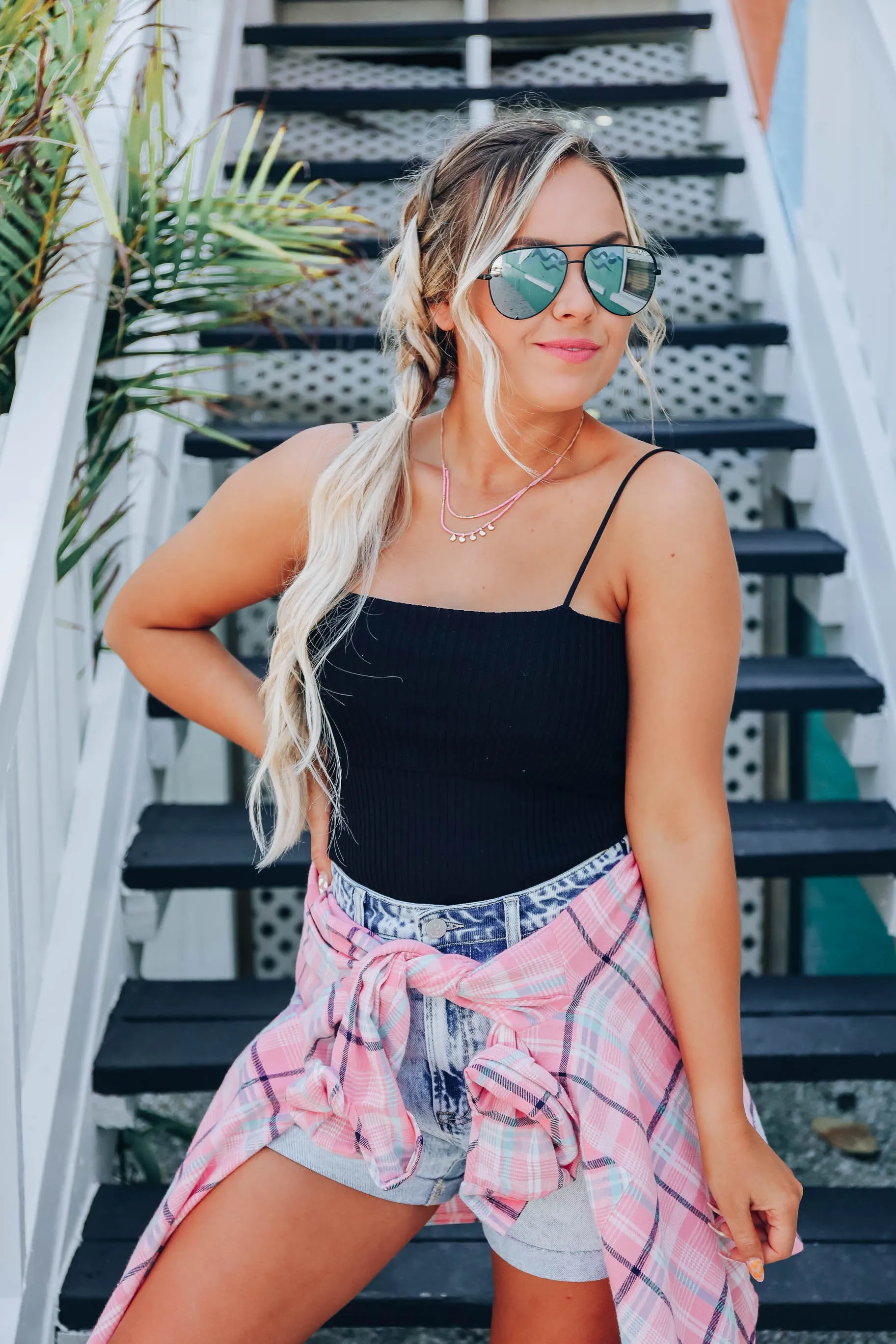 Royal Tartan Pink Plaid Shirt