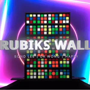 RUBIKS WALL Complete Set by Bond Lee - Trick