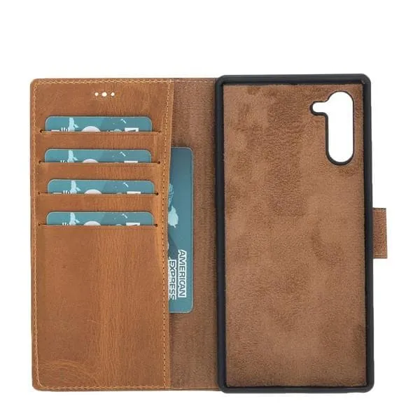 Samsung Galaxy Note 10 Detachable Magnetic Wallet Leather Case