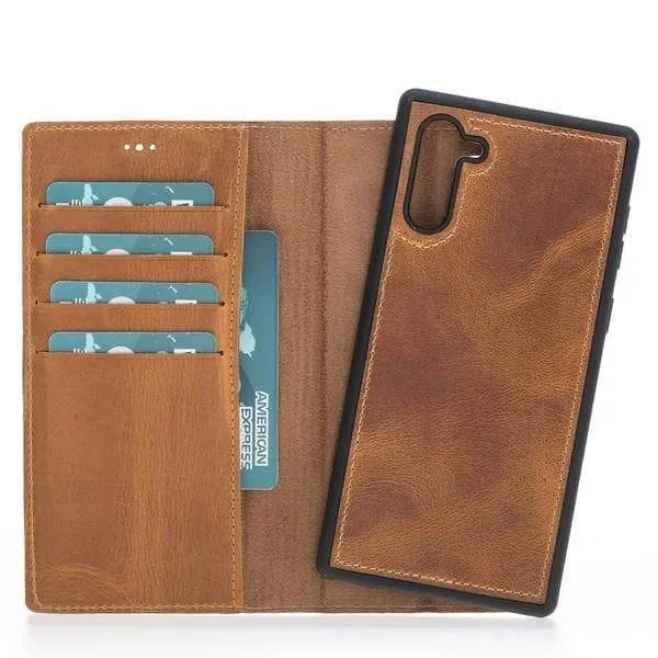 Samsung Galaxy Note 10 Detachable Magnetic Wallet Leather Case
