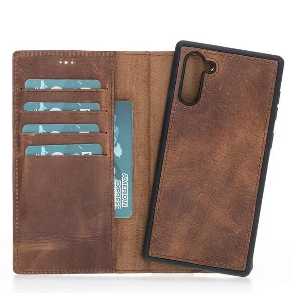 Samsung Galaxy Note 10 Detachable Magnetic Wallet Leather Case
