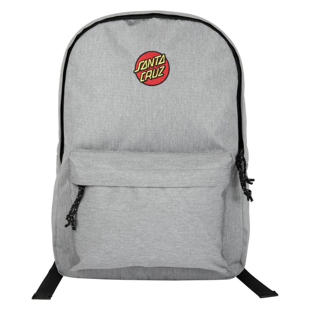 Santa Cruz Backpack Classic Dot Emb Stone Grey - O/S