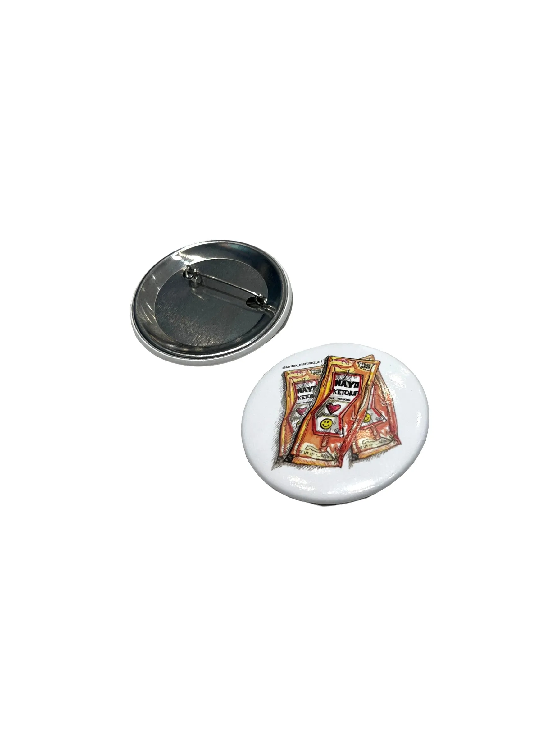 SARITZA MARTÍNEZ - MayoKetchup - Button Pins