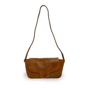 Sawyer Woven Shoulder Bag