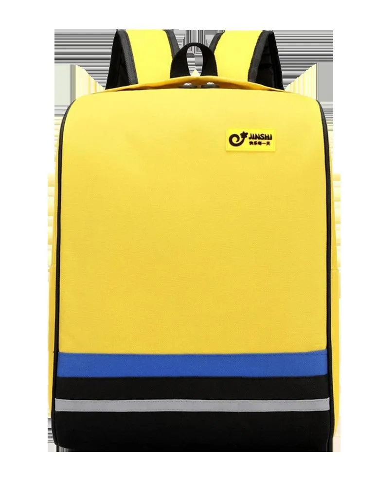 School Backpack with Side Pockets