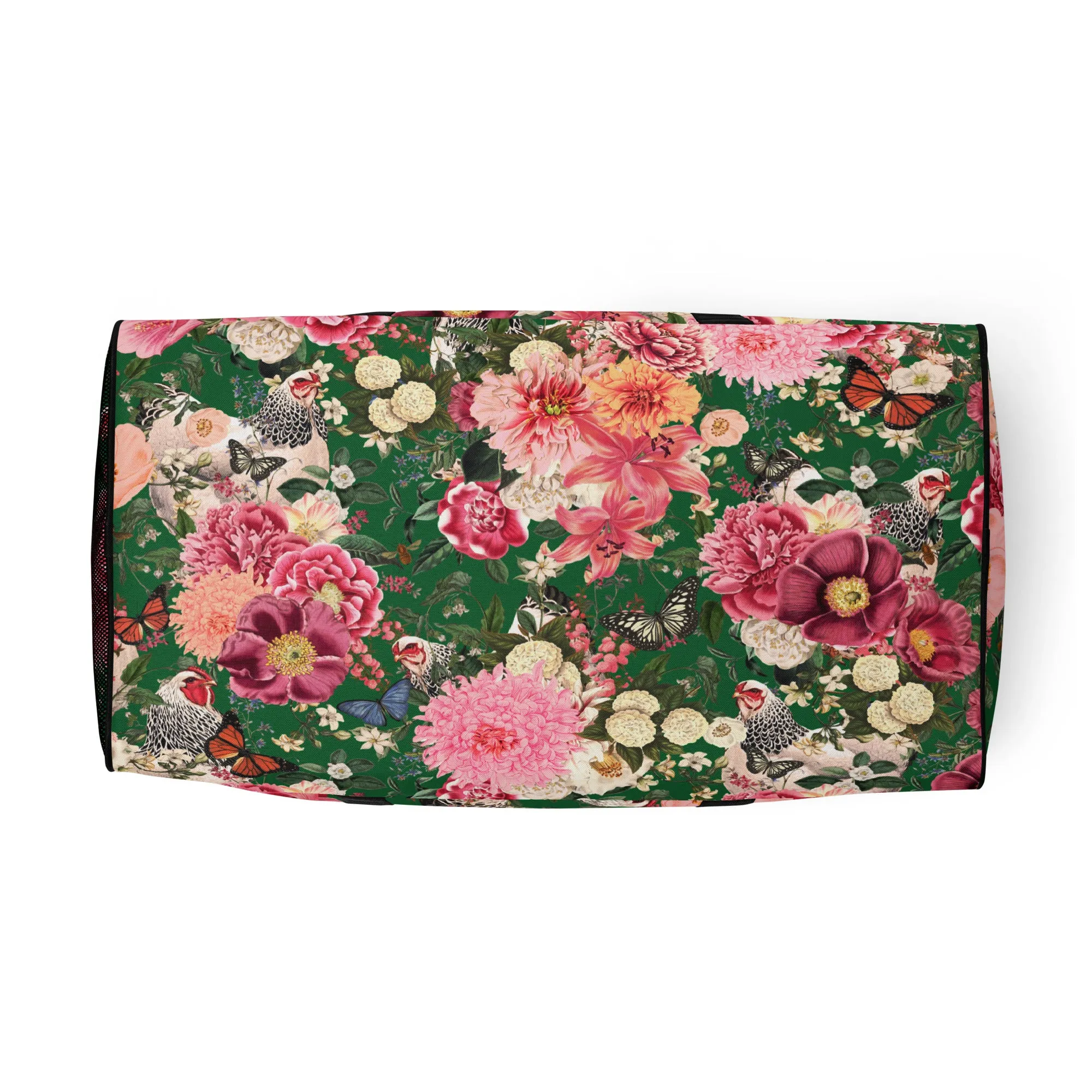 Secret Chicken Garden Duffle Bag, light brahma