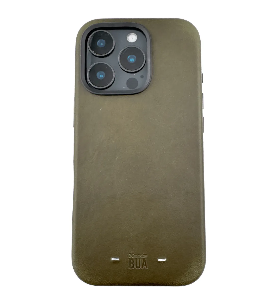 Set Hülle   Wallet | Leder Hülle für dein iPhone   Leder Wallet mit MagSafe Olive