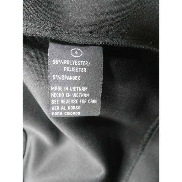 Shelby Rose Women's 2 PC Jacket Skirt Set Black Size 4