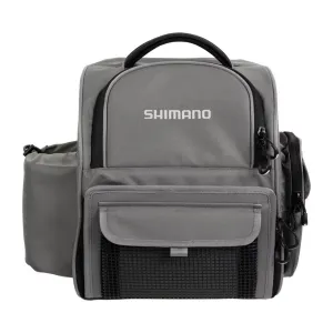 Shimano Backpack Medium w/ Tackle Box - Grey