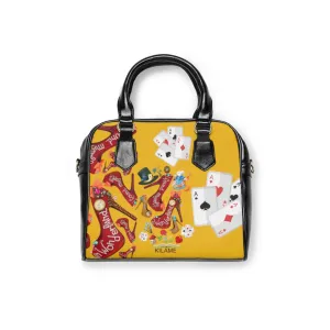 Shoulder Handbag 'Down the rabbit hole'