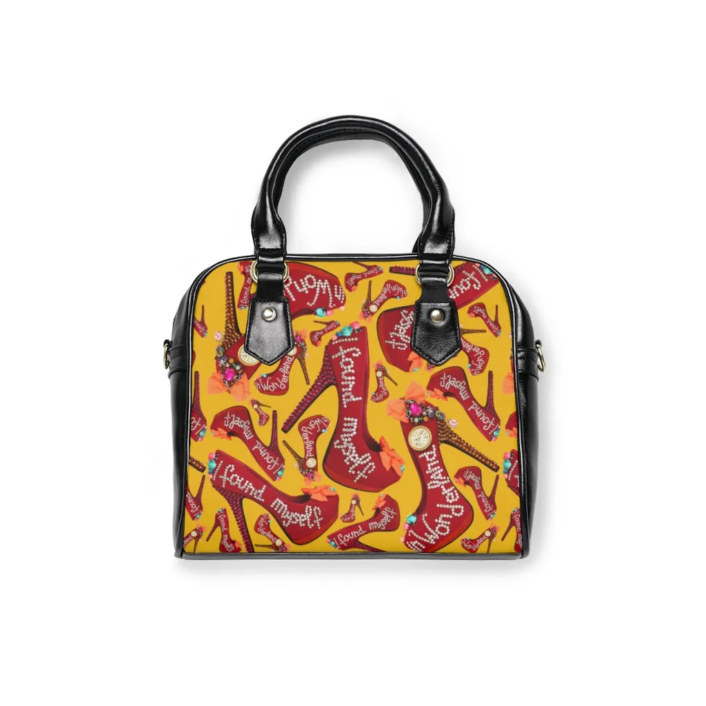 Shoulder Handbag 'Down the rabbit hole'