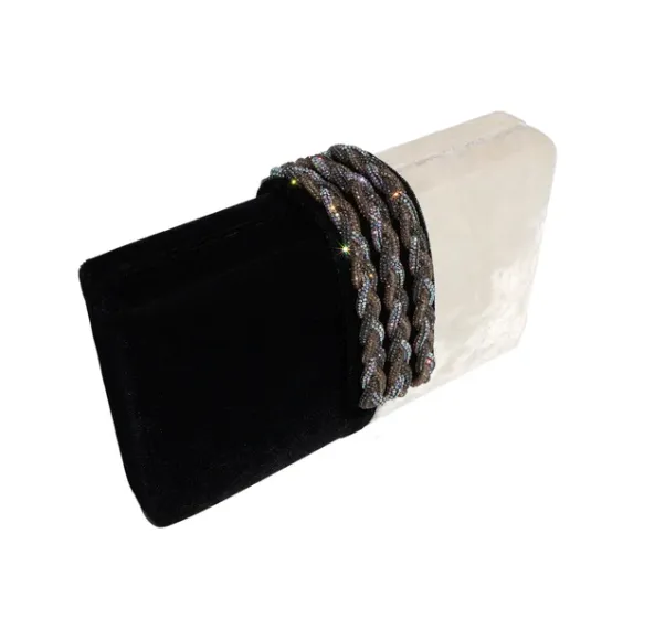 Simitri Tuxedo Clutch