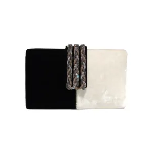 Simitri Tuxedo Clutch