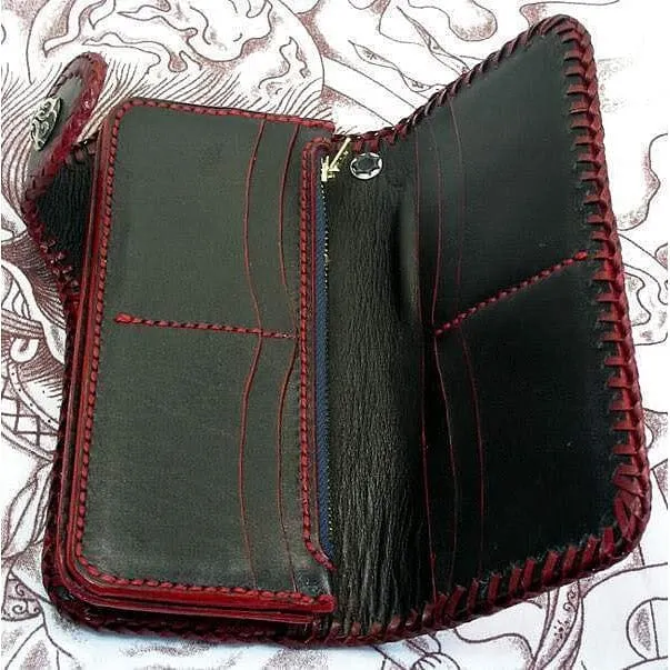 Skull Motorcycle Wallet