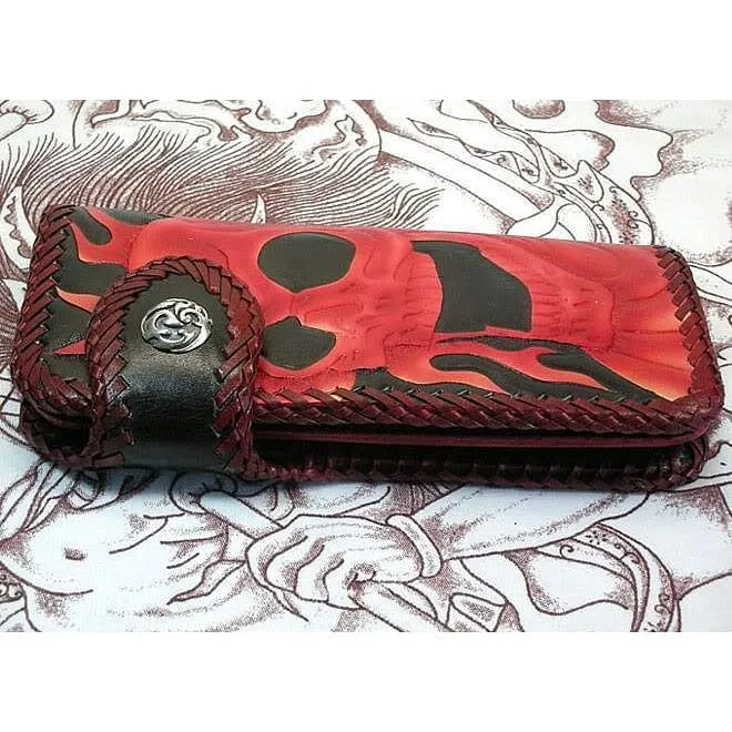 Skull Motorcycle Wallet