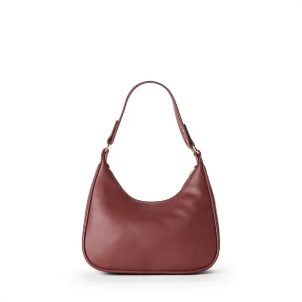 Skyla - Charlie Vegan Shoulder Bag | Auburn